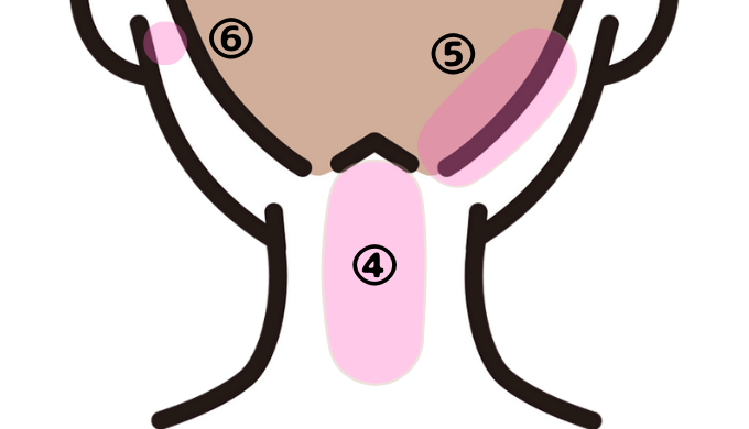 ほくろ占い 首うしろ